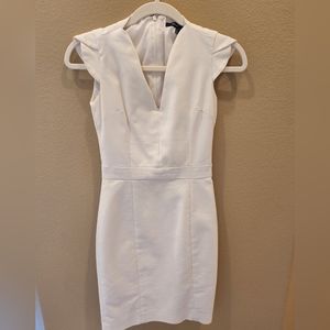 French connection white Lolo sheath dress